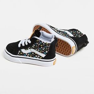 New Vans Sk8-Hi Zip Ditsy Floral Black/Multi
